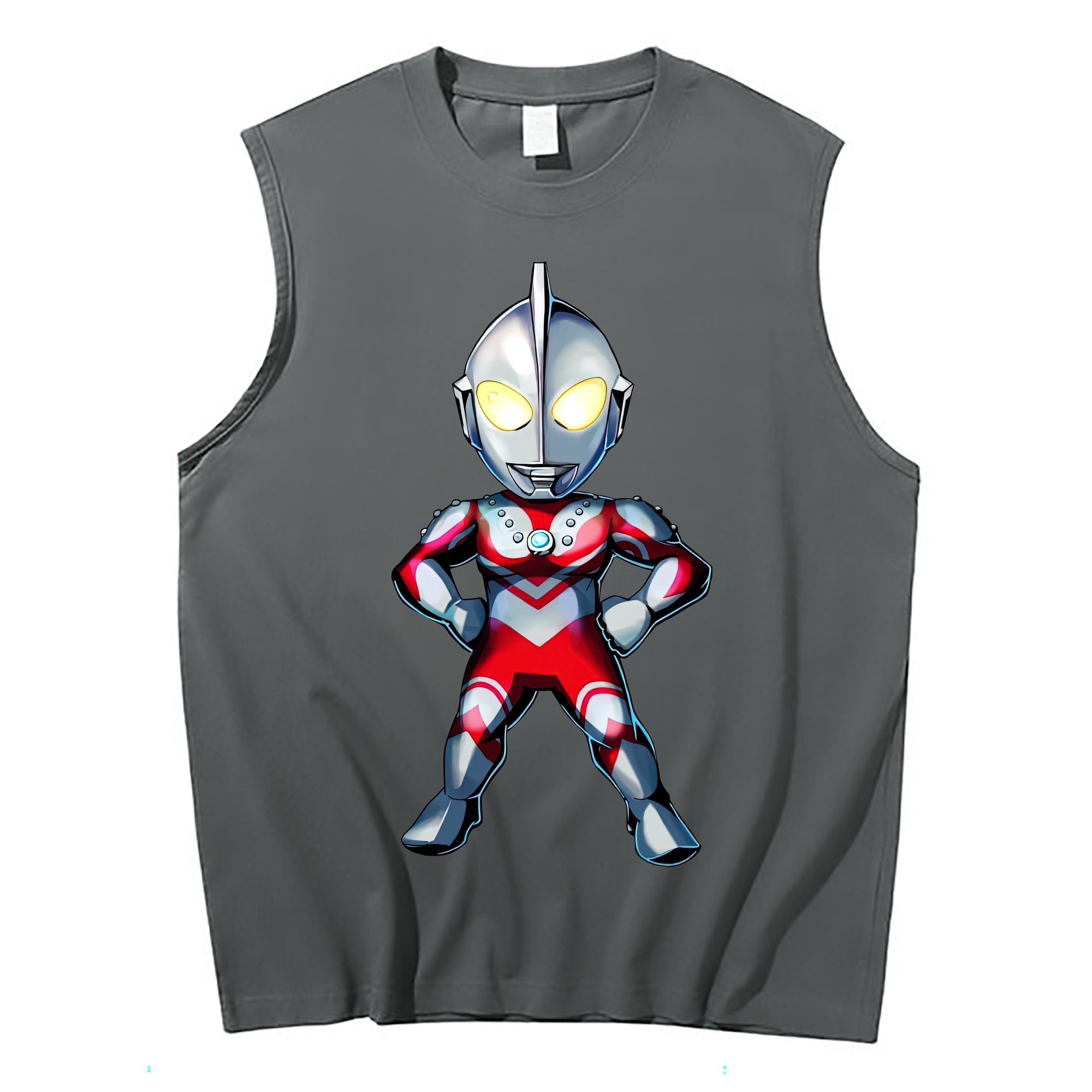 （画像用） ウルトラマン Ultraman コットン100％タンクトップ（フロントプリント）